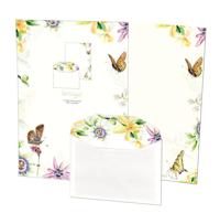Briefpapier met enveloppen: Michelle Dujardin