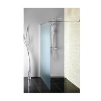 Inloopdouche Sapho Walk-In 80x190 cm met Muurprofiel Chinchilla Glas Sapho