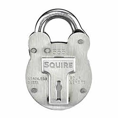 Combinatieslot Squire 53 X 18 MM Roestvrij staal 2 Onderdelen