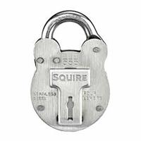 Combinatieslot Squire 53 X 18 MM Roestvrij staal 2 Onderdelen