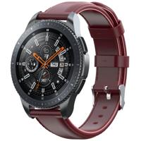 Garmin Vivoactive / Vivomove Leren Band - Wijn Rood Garmin Vivoactive / Vivomove Leren Band - Wijn Rood