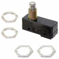 C & K Switches HBS2KCB4SJ011C Snap Switch HB Series Druktoets 125 V/DC 1x aan/(aan)/aan IP65 1 stuk(s) Bulk