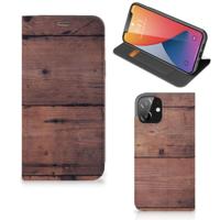 iPhone 12 | iPhone 12 Pro Book | Wallet Case | Old Wood