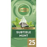 Thee Lipton Exclusive subtiele munt 25x2gr