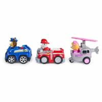 Accessoires voor poppenhuis Spin Master PACK DE 3 VEHÍCULOS DE FRICCIÓN RETRO Paw Patrol Rood