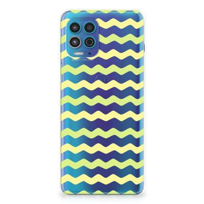 Motorola Moto G100 | TPU bumper | Waves Yellow