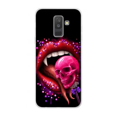 Dodelijk zoet: Samsung Galaxy A6 Plus (2018) Transparant Hoesje