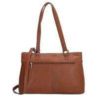Beagles Leather Handtas / Schoudertas Santa Lucia Cognac