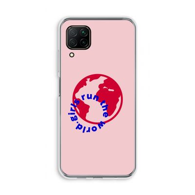 Run The World: Huawei P40 Lite Transparant Hoesje