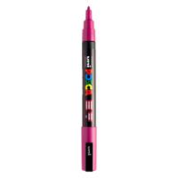 Uni Posca pc3m acrylmarker fuchsia - ronde punt tot 1,3 mm
