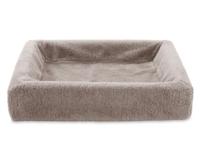 Bia bed fleece hoes hondenmand taupe