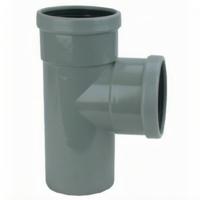 Wavin PVC T-Stuk 88° Manchetverbinding 110mm - Waterleiding Montage & Robuuste Kwaliteit