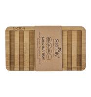 Solid bar tray - 2 bar - all bamboo