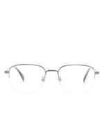 Eyewear by David Beckham lunettes en acier sans monture - Argent