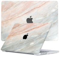 Lunso MacBook Pro 14 inch (2021-2023) cover hoes - case - Marble Aiden