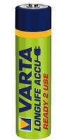 Varta AAA, 800mAh, NiMH Oplaadbare batterij Nikkel-Metaalhydride (NiMH) - thumbnail