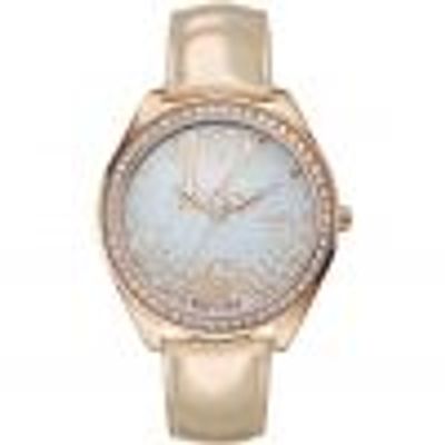 Horlogeband Guess W0337L3 Leder Rosé