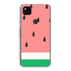 Watermeloen: Google Pixel 4a 5G Transparant Hoesje