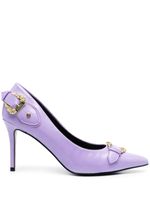 Versace Jeans Couture escarpins 90 mm à boucle baroque - Violet - thumbnail