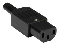 Vrouwelijke ac-connector voor kabel 10 a - Velleman