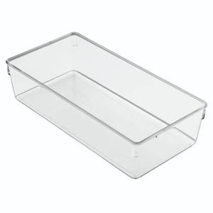 iDesign - Ladenkast Organiser, Groot, 15 x 30,5 x 7,5 cm, Kunststof, T