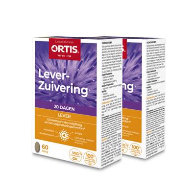 Ortis Methoddraine Lever-Zuiverend 60 Tabletten 1 + 1 Gratis
