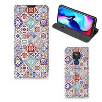 Motorola Moto G9 Play | Standcase | Tiles Color