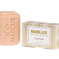Nablus Soap Company Olijfoliezeep Lavendel - thumbnail