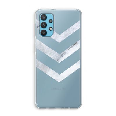 Marmeren pijlen: Samsung Galaxy A32 4G Transparant Hoesje