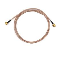 Mueller Electric BU-4150030048 Coaxkabel SMA-stekker SMA-stekker 1.21 m Transparant 1 stuk(s)