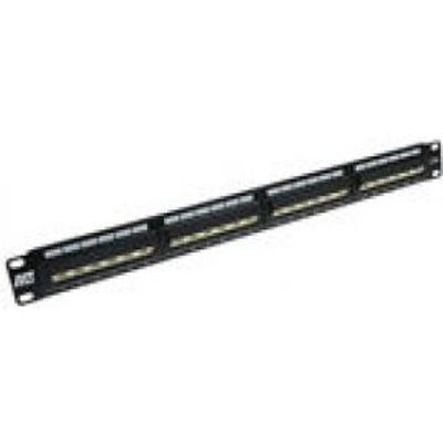 ACT Patchpaneel CAT5E unshielded 24 poorten 45°