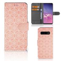 Samsung Galaxy S10 | Telefoon Hoesje | Pattern Orange