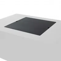Tokyo vuurtafel Deksel
- 
- Kleur: Donker grijs , Zwart  
- Afmeting: 60,5 cm x 1 cm x 60,5 cm - thumbnail