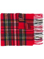 Barbour écharpe à motif tartan - Rouge