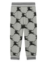 Burberry Kids pantalon de jogging à imprimé graphique - Gris - thumbnail