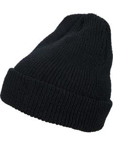 Flexfit FX1545K Long Knit Beanie - Black - One Size