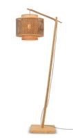 Vloerlamp Bhutan - Bamboe/Zwart - 68x40x176cm