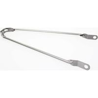 Spatbordstang 26sp grijs zilver