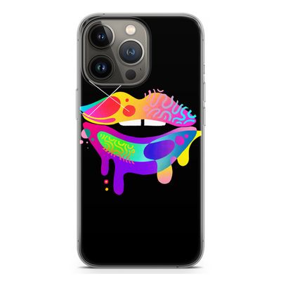 Lip Palette: iPhone 13 Pro Transparant Hoesje