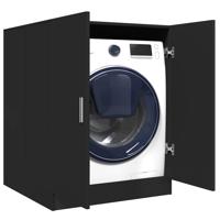 Wasmachinekast 71x71,5x91,5 cm zwart