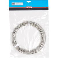 Elvedes rem buitenk 5mm smoke (10m) gevlochten 182039-10