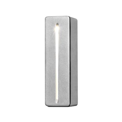 Imola wandlamp PowerLED grijs gelakt aluminium 15cm 7915-310