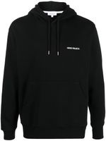 Norse Projects hoodie à logo imprimé - Noir