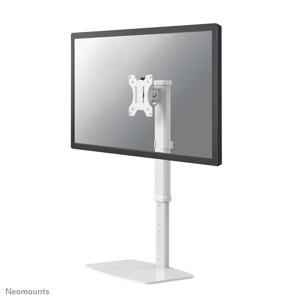 Neomounts FPMA-D890WHITE Monitorvoet 1-voudig 25,4 cm (10) - 76,2 cm (30) Wit Kantelbaar, Zwenkbaar