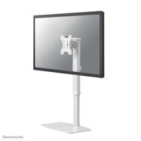 Neomounts FPMA-D890WHITE Monitorvoet 1-voudig 25,4 cm (10) - 76,2 cm (30) Wit Kantelbaar, Zwenkbaar