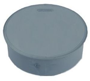 Europond PVC Kap 125mm - Weerbestendige Spie-eind Bescherming met Eenvoudige Installatie