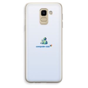 MSN: Samsung Galaxy J6 (2018) Transparant Hoesje
