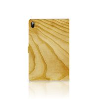 Samsung Galaxy Tab S7 FE | S7+ | S8+ Tablet Book Cover Licht Hout