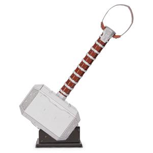 4D Build Marvel - Mjolnir Thor-hamer - 3D Puzzel - 87 stuks - kartonnen bouwpakket