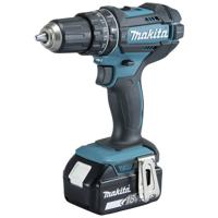 Makita DHP482JX13 Accu-klopboor/schroefmachine 2 snelheden Incl. accu, Incl. 2 accus, Incl. lader, Incl. accessoires